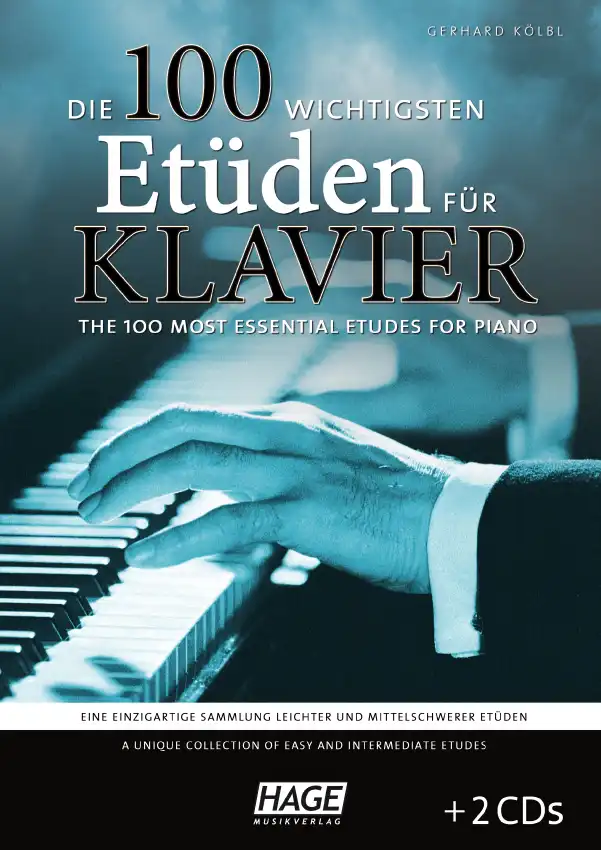 Die 100 wichtigsten Etüden für Klavier HAGE